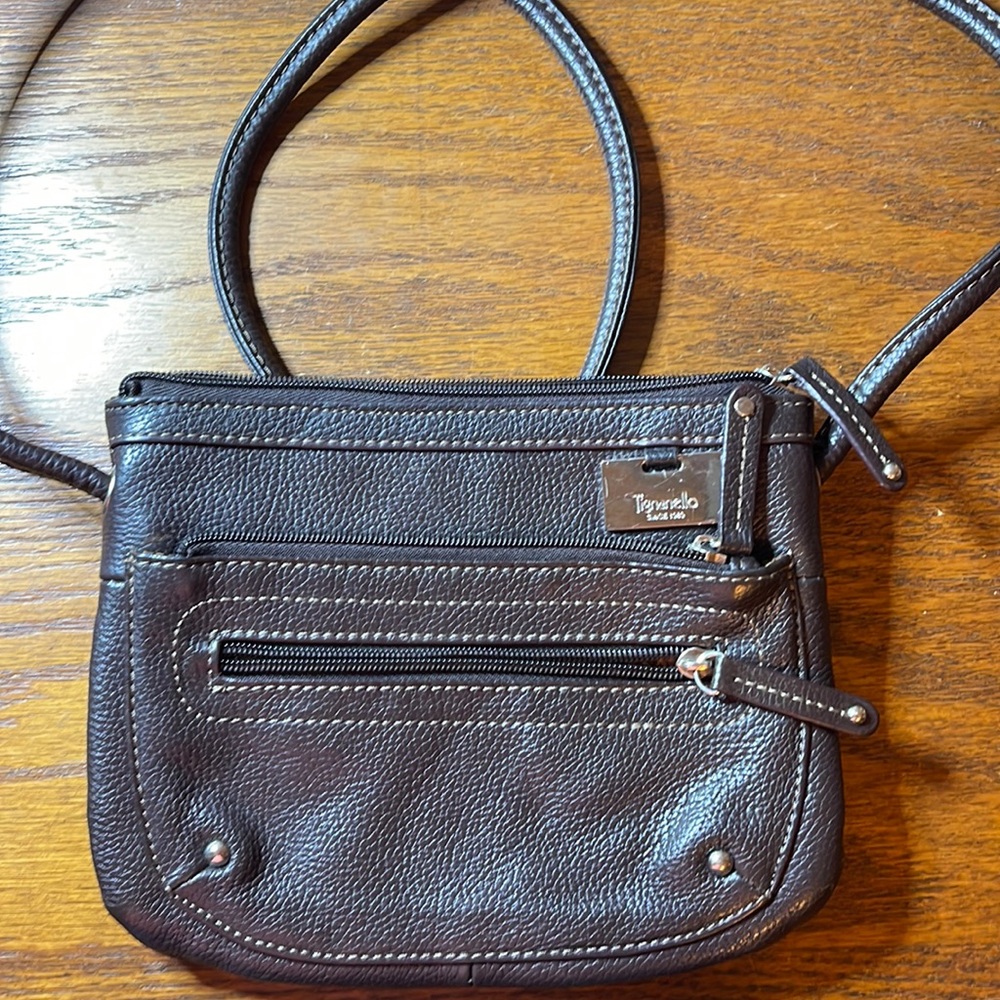 Tignanello brown mini crossbody